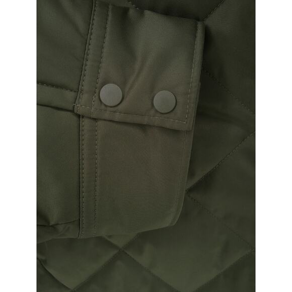 Nike Standard Fit Mens Olive Synthetic Fill Repel Golf Quilted Jacket Medium - Picture 5 of 9